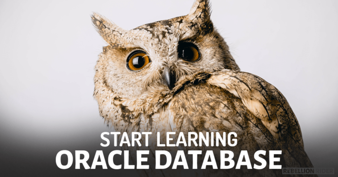 How To Learn Oracle Database