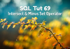 Intersect & Minus SQL Set Operators In Oracle Database intersect and minus SQL set operator by Manish Sharma