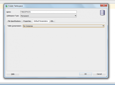 How To Create Tablespace Using SQL Developer - RebellionRider