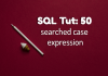 Searched Case Expression In Oracle Database searched case expression by Manish Sharma