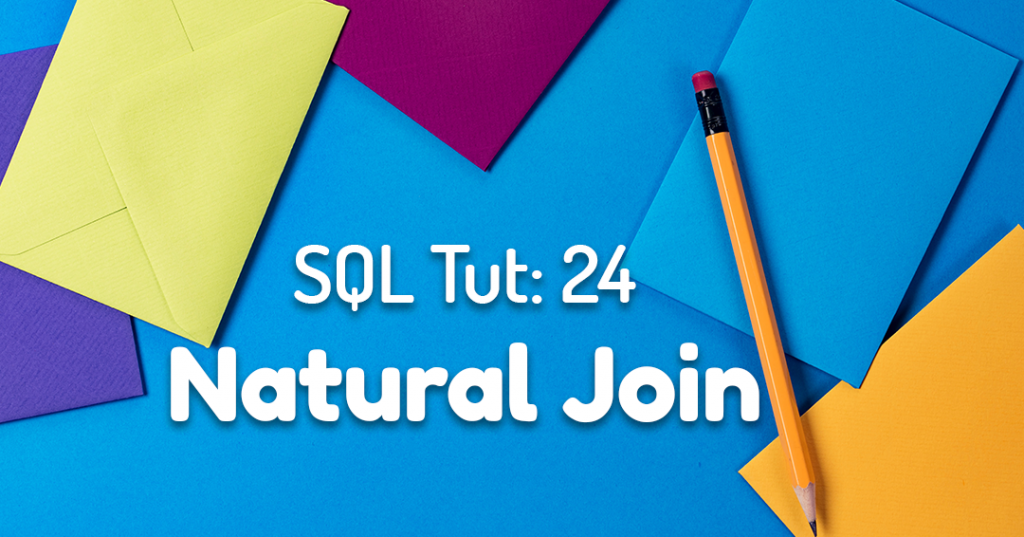 SQL natural join by Manish Sharma