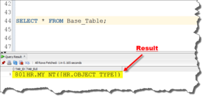 how to create nested tablke using user-define datatype by manish sharma