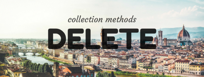 pl/sql collection method delete in oracle database by manish sharma