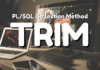 Collection Method: Trim Procedure In Oracle Database pl/sql collection method trim in oracle database by manish sharma