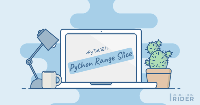 Python Range Slice Operator by Manish Sharma