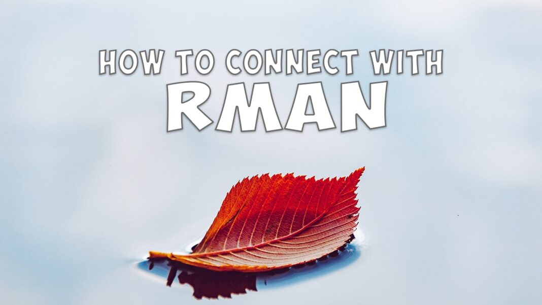 How To Connect With RMAN RebellionRider