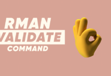 RMAN Validate Command what is RMAN validate command