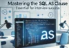What is the Purpose of the SQL AS Clause?